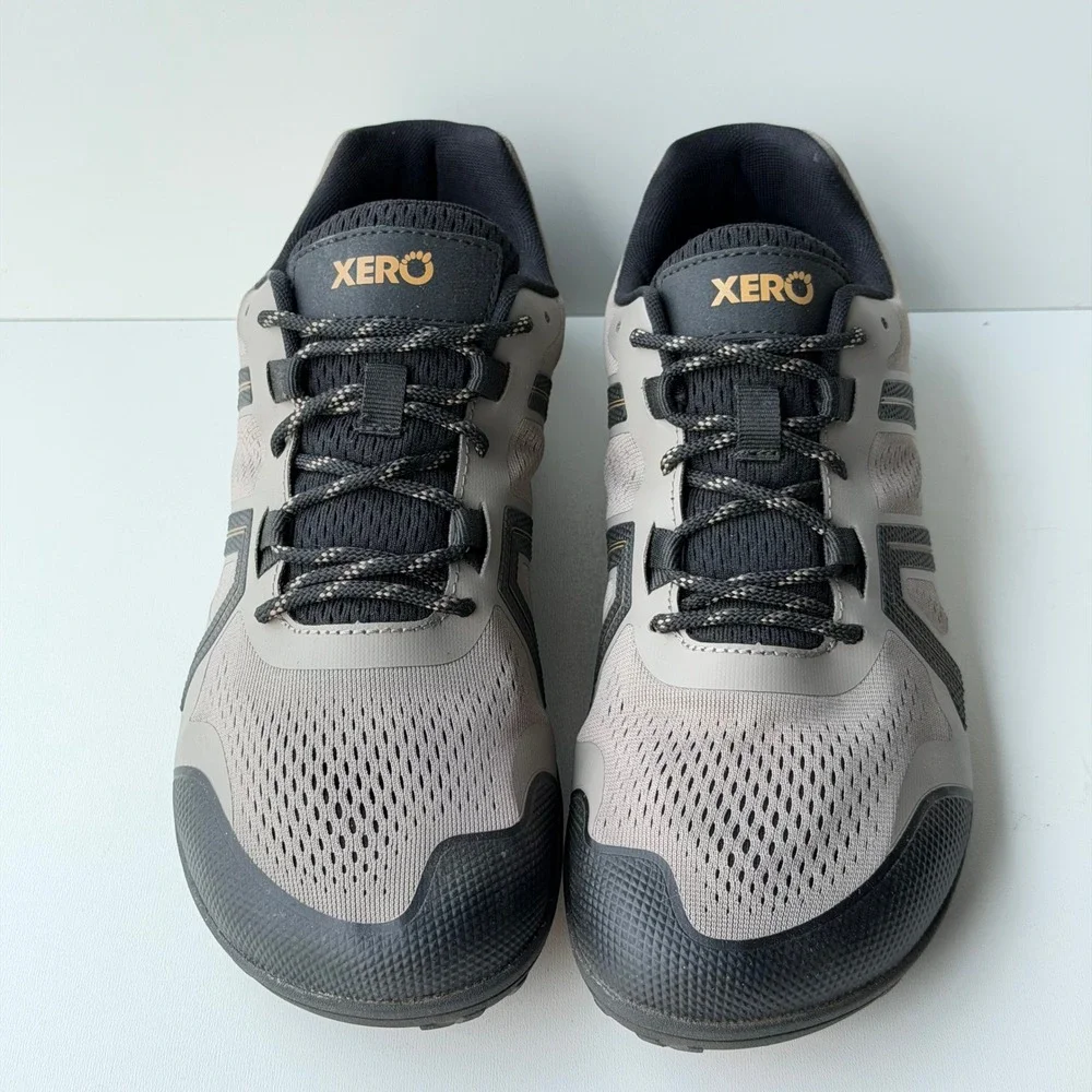 Xero Shoes Mesa Trail II Running Shoes Mens 10.5 Gray Barefoot Trail Sneakers